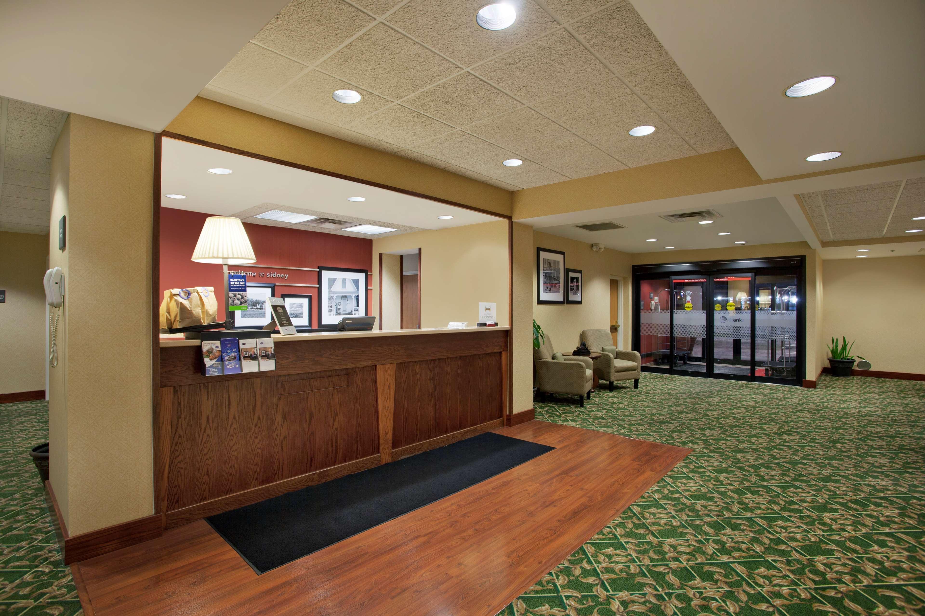 Hampton Inn Sidney Interior foto