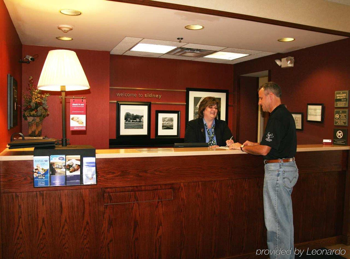 Hampton Inn Sidney Interior foto